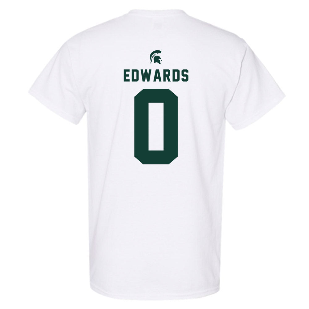Michigan State - NCAA Football : Cam Edwards - Classic Shersey T-Shirt-1
