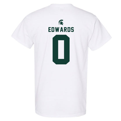 Michigan State - NCAA Football : Cam Edwards - Classic Shersey T-Shirt-1