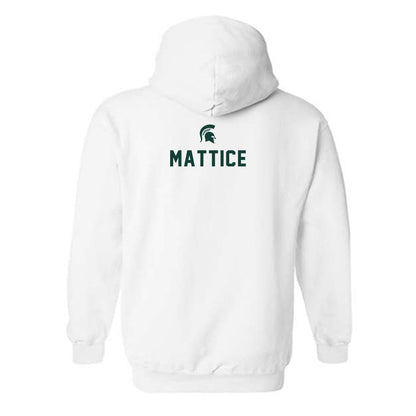 Michigan State - NCAA Cheerleading : Jack Mattice - Classic Shersey Hooded Sweatshirt-1
