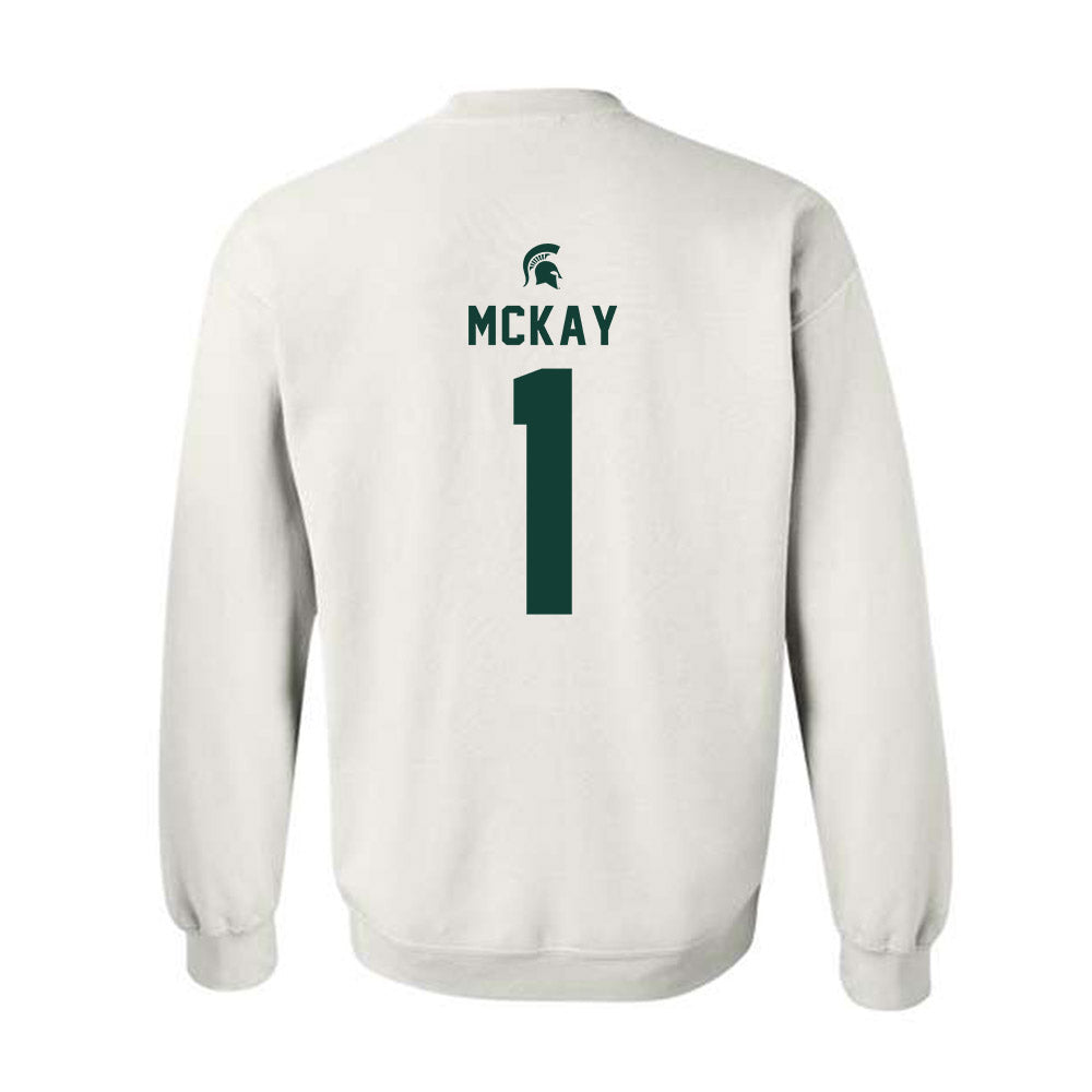 Michigan State - NCAA Baseball : Ryan McKay - Classic Shersey Crewneck Sweatshirt-1