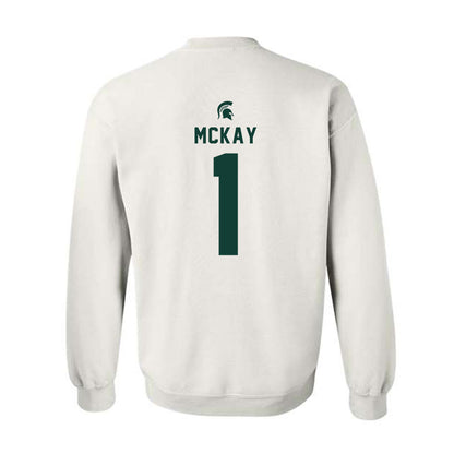 Michigan State - NCAA Baseball : Ryan McKay - Classic Shersey Crewneck Sweatshirt-1