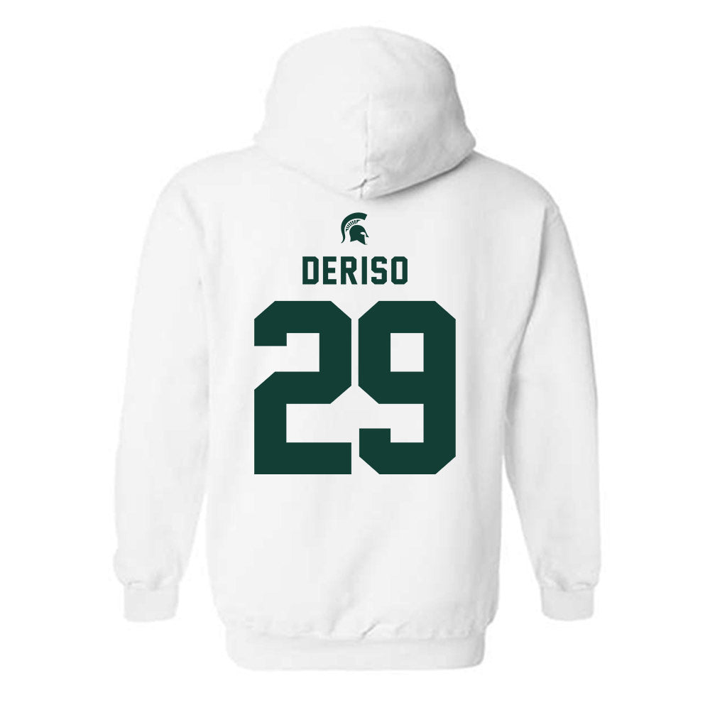 Michigan State - NCAA Football : KJ Deriso - Classic Shersey Hooded Sweatshirt-1