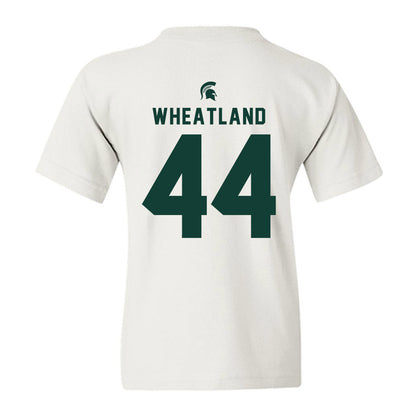 Michigan State - NCAA Football : Caleb Wheatland - Classic Shersey Youth T-Shirt-1