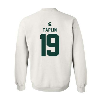 Michigan State - NCAA Football : Charles Taplin - Classic Shersey Crewneck Sweatshirt-1