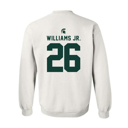 Michigan State - NCAA Football : Cedric Williams Jr. - Classic Shersey Crewneck Sweatshirt-1