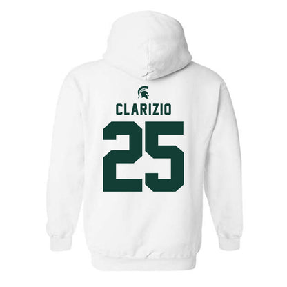Michigan State - NCAA Football : Jace Clarizio - Classic Shersey Hooded Sweatshirt-1