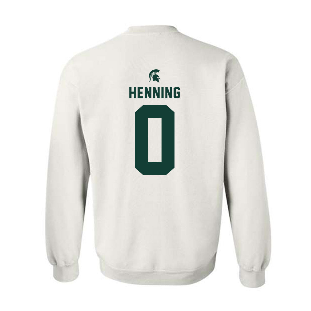 Michigan State - NCAA Women's Soccer : Noelle Henning - Classic Shersey Crewneck Sweatshirt-1