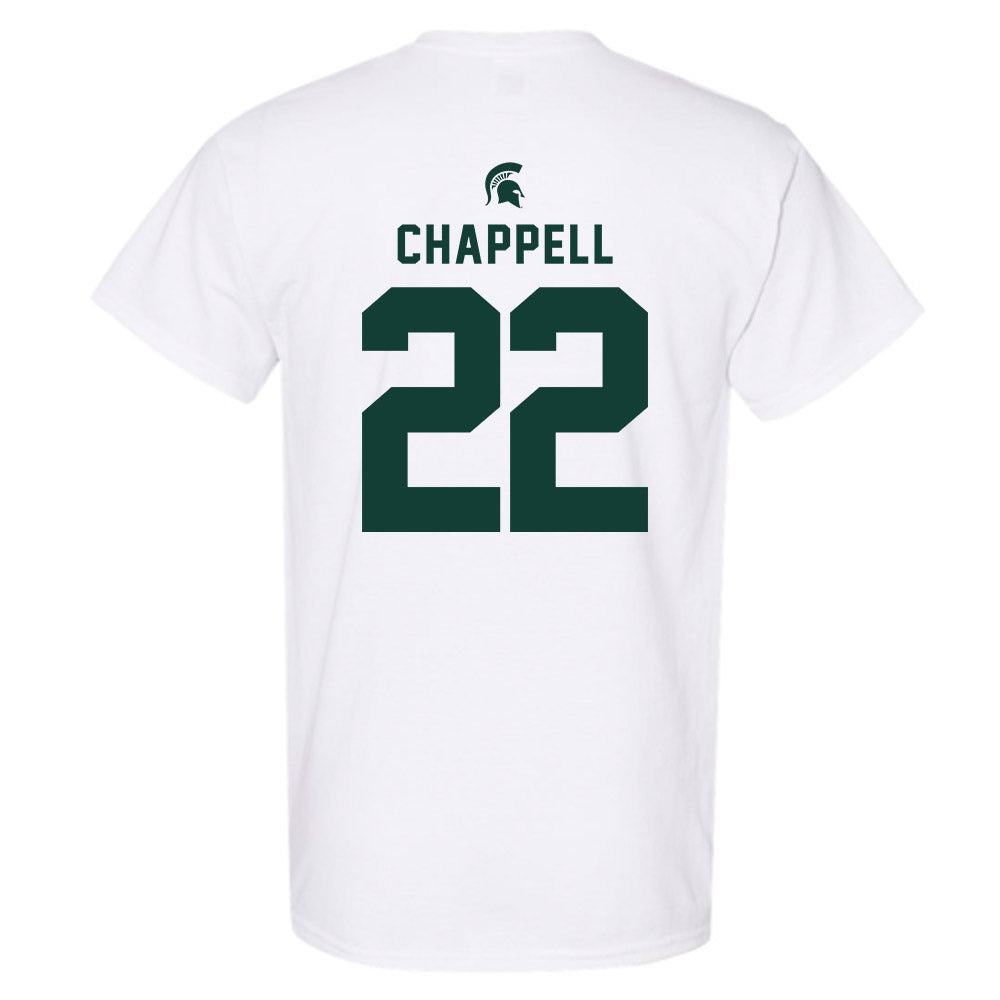 Michigan State - NCAA Football : Tyran Chappell - Classic Shersey T-Shirt-1