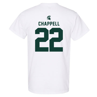 Michigan State - NCAA Football : Tyran Chappell - Classic Shersey T-Shirt-1