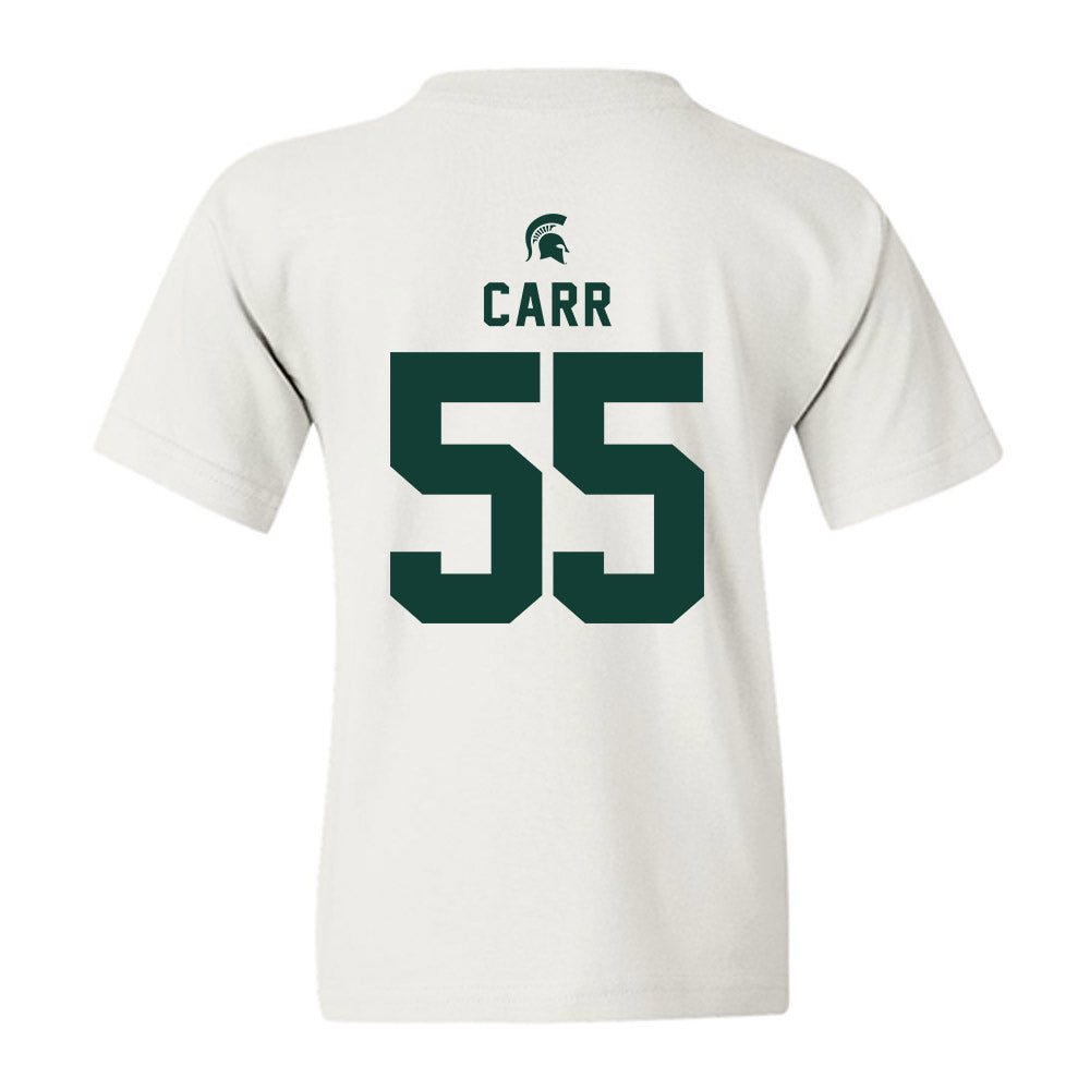 Michigan State - NCAA Men's Basketball : Coen Carr - Classic Shersey Youth T-Shirt-1