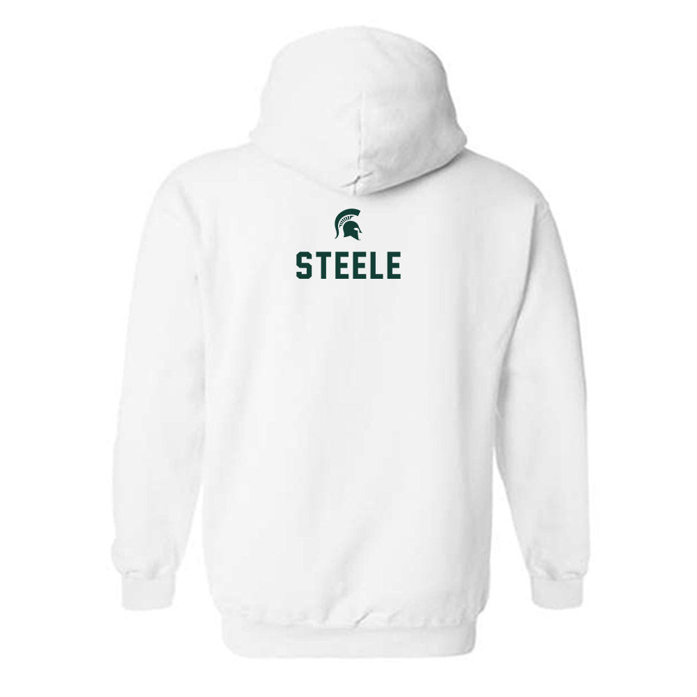 Michigan State - NCAA Women's Track & Field : Parker Steele - Classic Shersey Hooded Sweatshirt-1