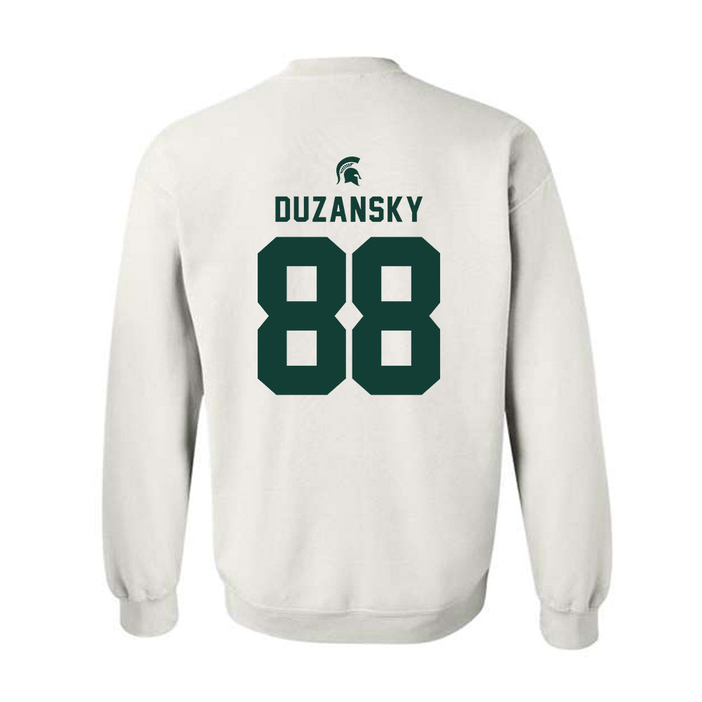 Michigan State - NCAA Football : Nick Duzansky - Classic Shersey Crewneck Sweatshirt-1