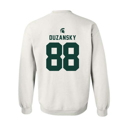 Michigan State - NCAA Football : Nick Duzansky - Classic Shersey Crewneck Sweatshirt-1