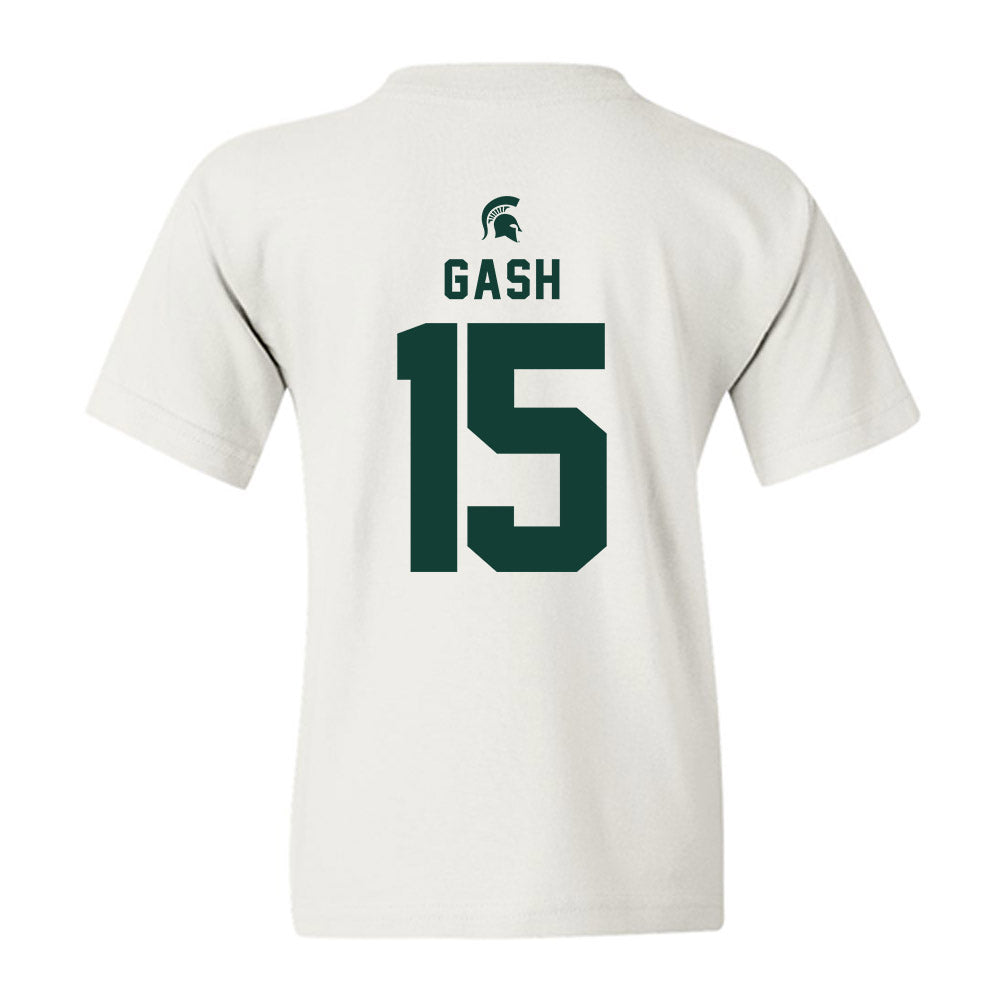 Michigan State - NCAA Football : Caleb Gash - Classic Shersey Youth T-Shirt-1