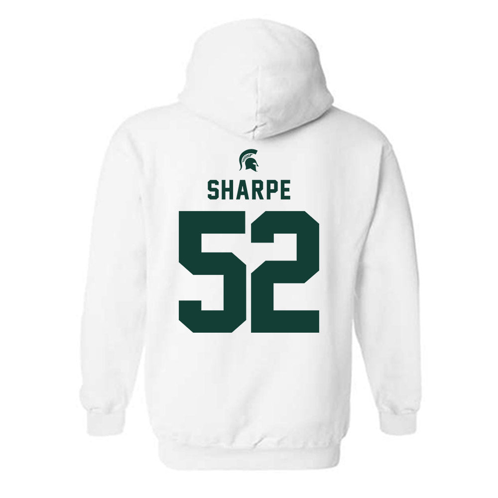 Michigan State - NCAA Football : Nickolus Sharpe - Classic Shersey Hooded Sweatshirt-1