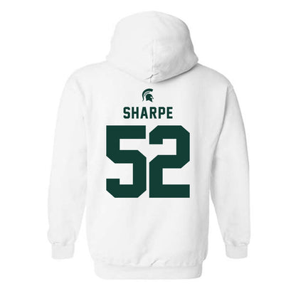 Michigan State - NCAA Football : Nickolus Sharpe - Classic Shersey Hooded Sweatshirt-1