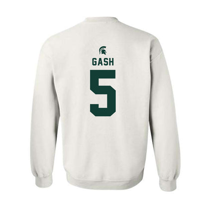 Michigan State - NCAA Football : Samson Gash - Classic Shersey Crewneck Sweatshirt-1