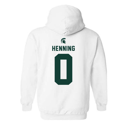 Michigan State - NCAA Women's Soccer : Noelle Henning - Classic Shersey Hooded Sweatshirt-1