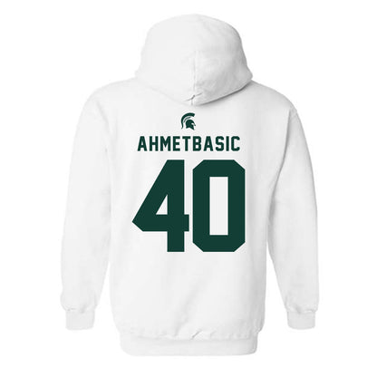 Michigan State - NCAA Football : Tarik Ahmetbasic - Classic Shersey Hooded Sweatshirt-1