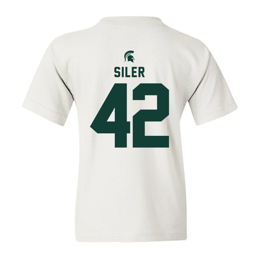 Michigan State - NCAA Baseball : Andrew Siler - Classic Shersey Youth T-Shirt-1