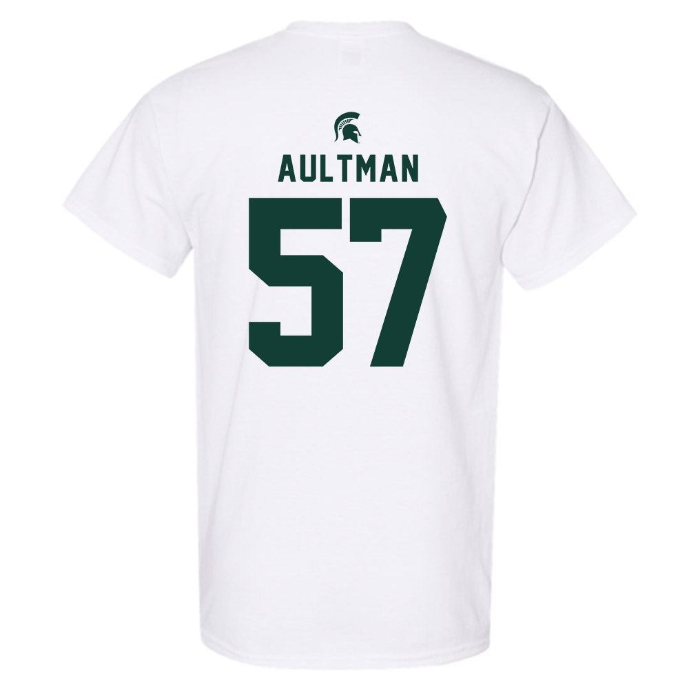 Michigan State - NCAA Football : Hudson Aultman - Classic Shersey T-Shirt-1