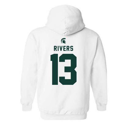 Michigan State - NCAA Softball : Presley Rivers - Classic Shersey Hooded Sweatshirt-1