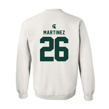 Michigan State - NCAA Football : Trevaughn Martinez - Classic Shersey Crewneck Sweatshirt-1