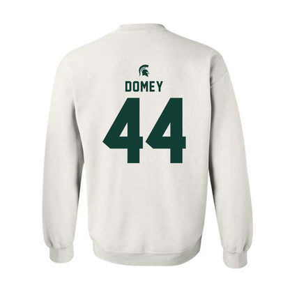 Michigan State - NCAA Baseball : Isaiah Domey - Classic Shersey Crewneck Sweatshirt-1
