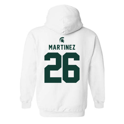 Michigan State - NCAA Football : Trevaughn Martinez - Classic Shersey Hooded Sweatshirt-1