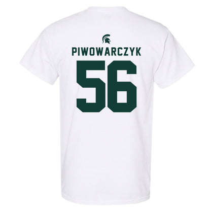 Michigan State - NCAA Football : Chris Piwowarczyk - Classic Shersey T-Shirt-1