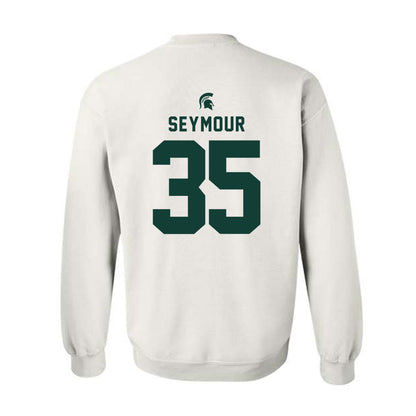 Michigan State - NCAA Baseball : Randy Seymour - Classic Shersey Crewneck Sweatshirt-1