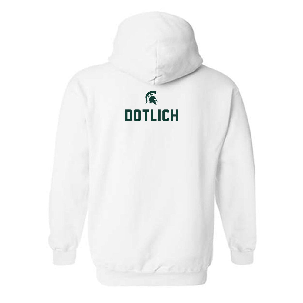 Michigan State - NCAA Cheerleading : Milan Dotlich - Classic Shersey Hooded Sweatshirt-1