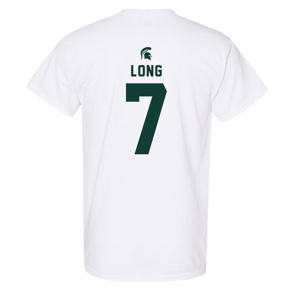 Michigan State - NCAA Women's Volleyball : Malayah Long - Classic Shersey T-Shirt-1