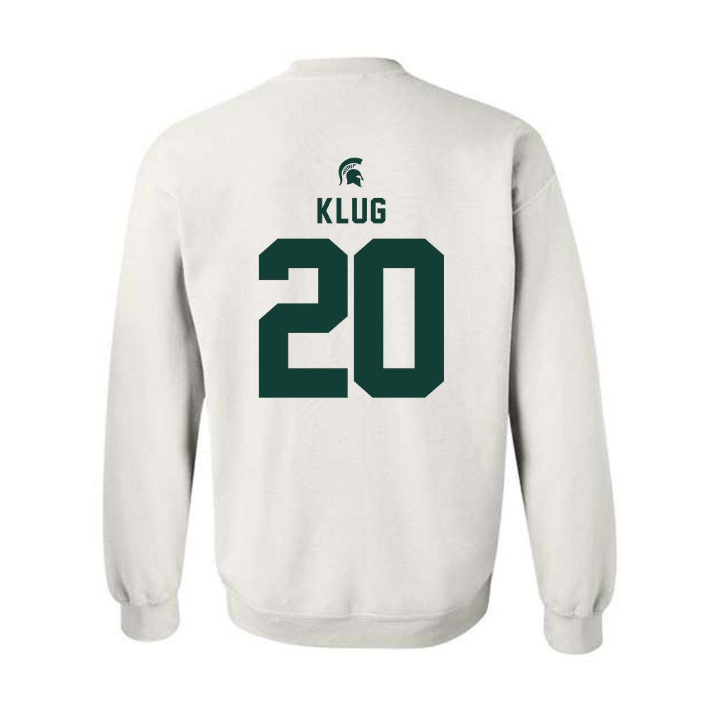 Michigan State - NCAA Baseball : Joshua Klug - Classic Shersey Crewneck Sweatshirt-1