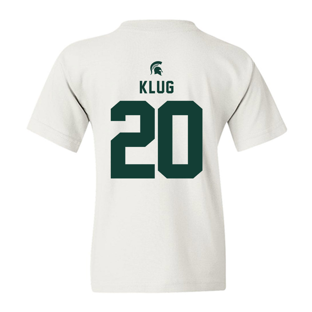 Michigan State - NCAA Baseball : Joshua Klug - Classic Shersey Youth T-Shirt-1