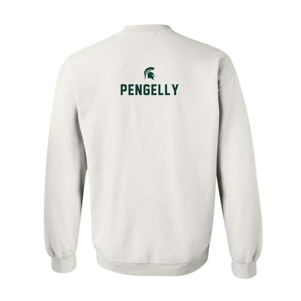 Michigan State - NCAA Men's Cross Country : Aiden Pengelly - Classic Shersey Crewneck Sweatshirt-1