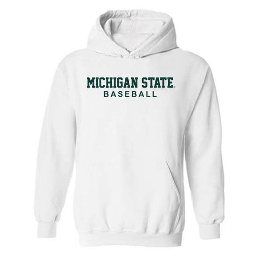 Michigan State - NCAA Baseball : Randy Seymour - Classic Shersey Hooded Sweatshirt-0