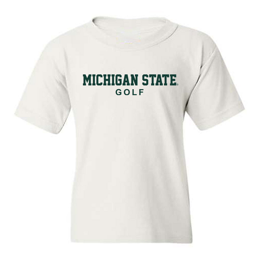Michigan State - NCAA Men's Golf : Pierce Morrissey - Classic Shersey Youth T-Shirt-0