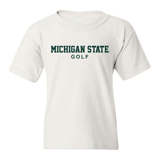 Michigan State - NCAA Men's Golf : Pierce Morrissey - Classic Shersey Youth T-Shirt-0