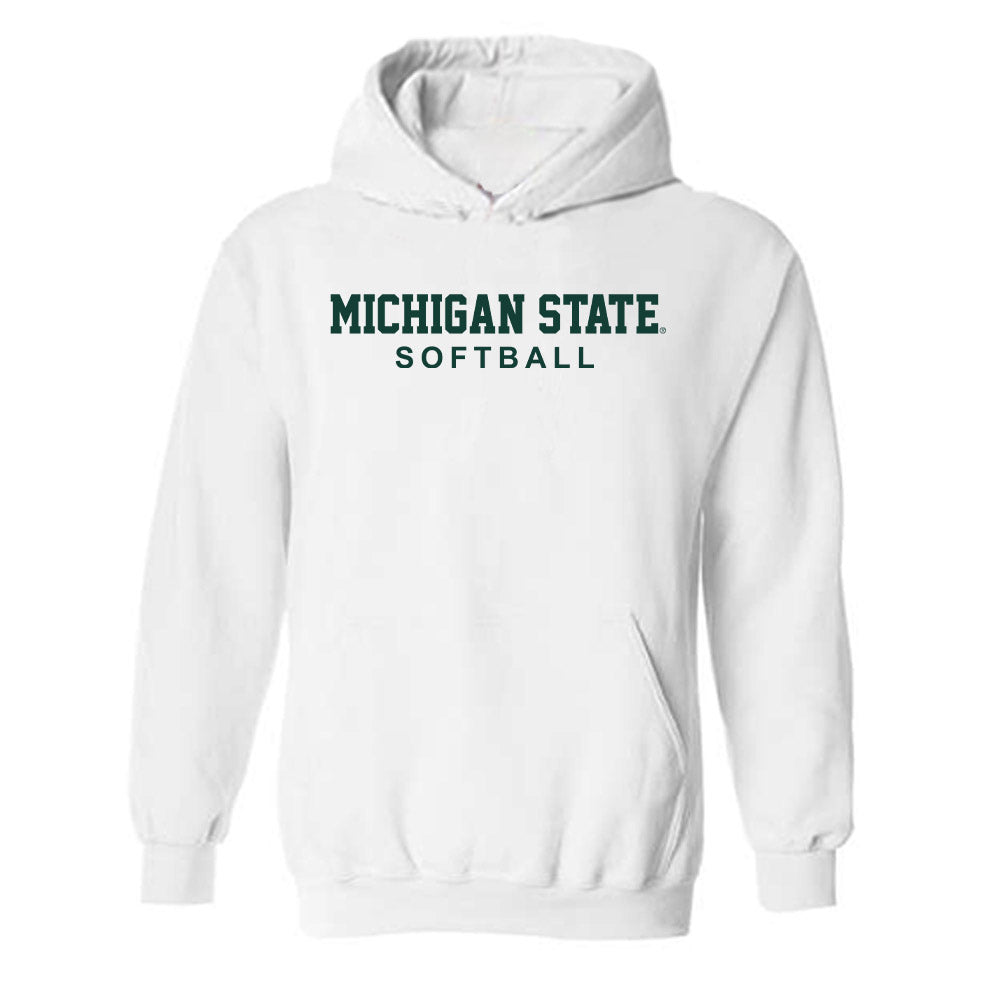 Michigan State - NCAA Softball : Jacey Schuler - Classic Shersey Hooded Sweatshirt-0