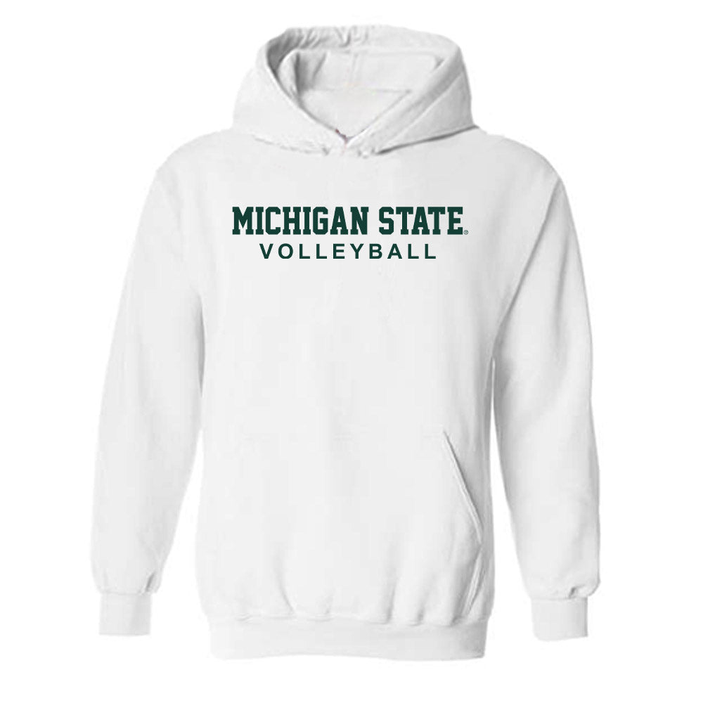 Michigan State - NCAA Women's Volleyball : Zora Hardison - Classic Shersey Hooded Sweatshirt-0