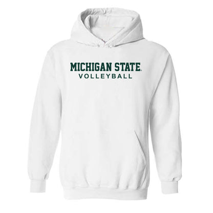 Michigan State - NCAA Women's Volleyball : Zora Hardison - Classic Shersey Hooded Sweatshirt-0