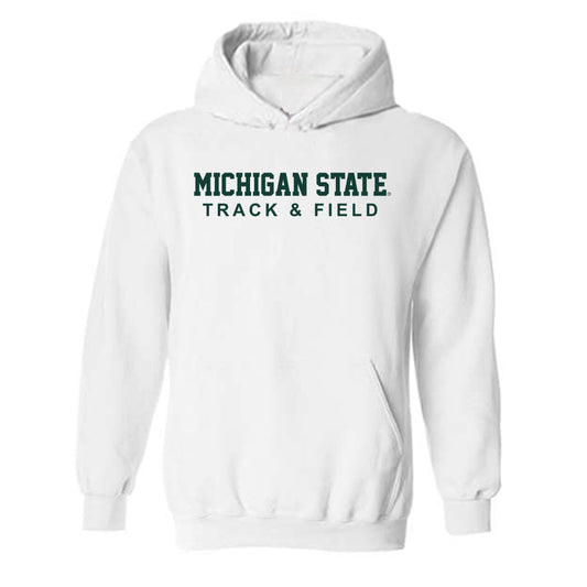 Michigan State - NCAA Women's Track & Field : Elly Finch - Classic Shersey Hooded Sweatshirt-0
