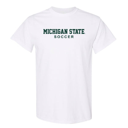 Michigan State - NCAA Men's Soccer : Thatcher Hogan - Classic Shersey T-Shirt-0