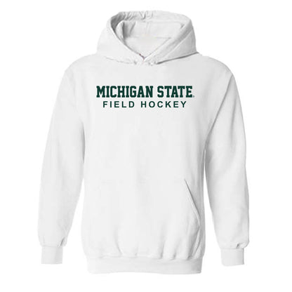 Michigan State - NCAA Women's Field Hockey : Nina Angeli - Classic Shersey Hooded Sweatshirt-0