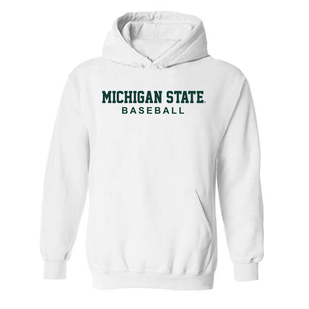 Michigan State - NCAA Baseball : Andrew Everson - Classic Shersey Hooded Sweatshirt-0