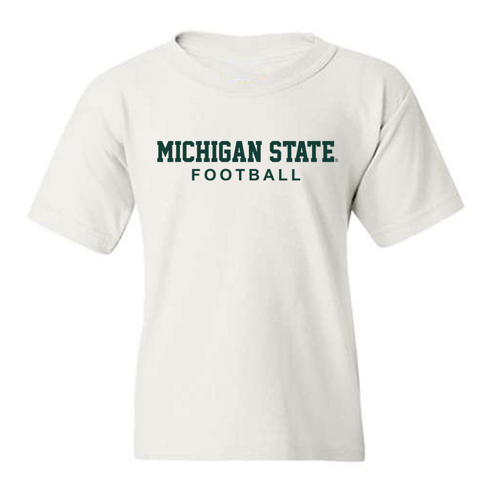 Michigan State - NCAA Football : Trey Lisle - Classic Shersey Youth T-Shirt-0