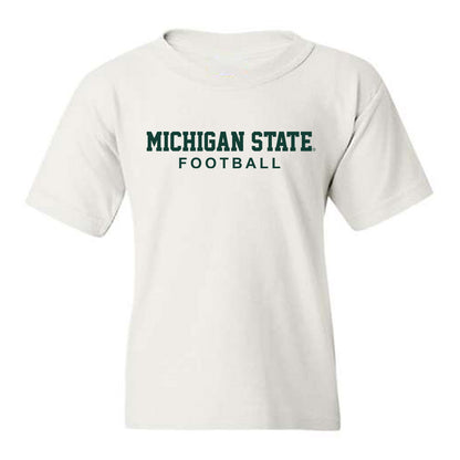 Michigan State - NCAA Football : Trey Lisle - Classic Shersey Youth T-Shirt-0