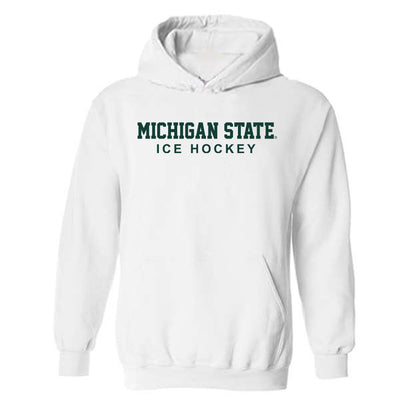 Michigan State - NCAA Men's Ice Hockey : Dolan Gilbert - Classic Shersey Hooded Sweatshirt-0