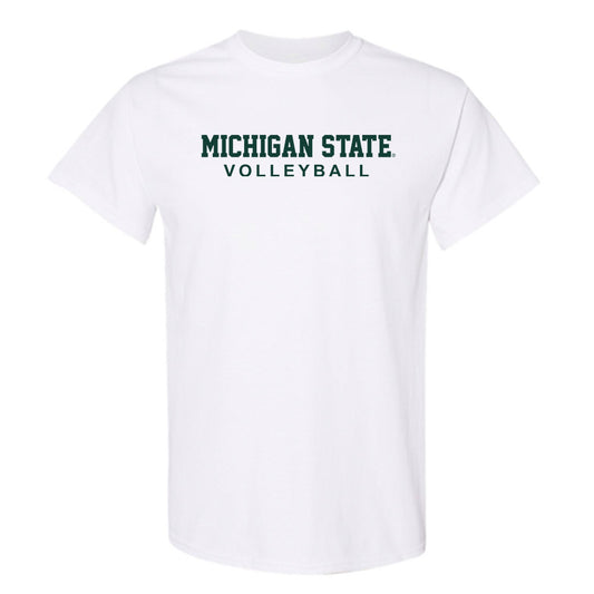 Michigan State - NCAA Women's Volleyball : Makya Clayton - Classic Shersey T-Shirt-0